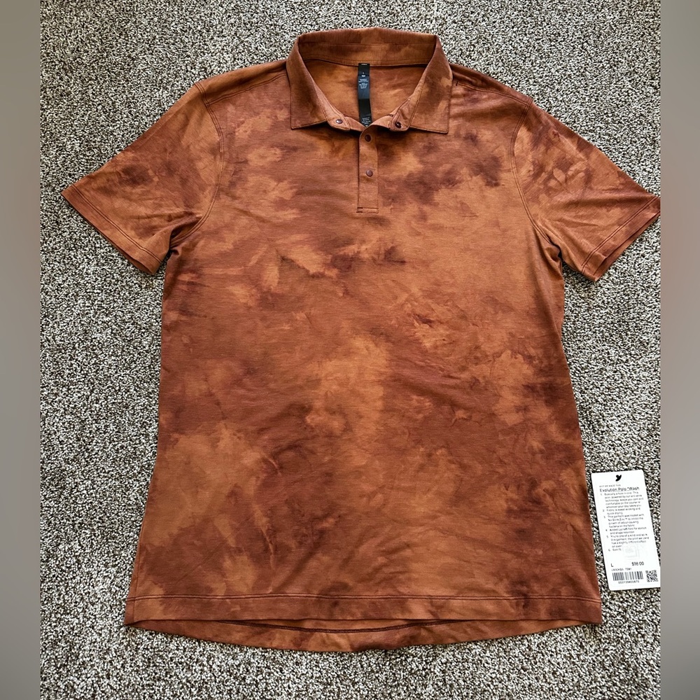 Men’s Lululemon L Evolution Polo NWT
